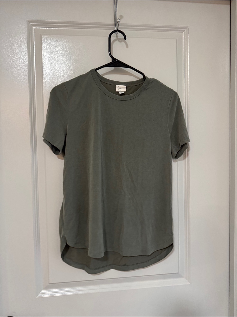 a new day Olive Short-Sleeve Crewneck Tee